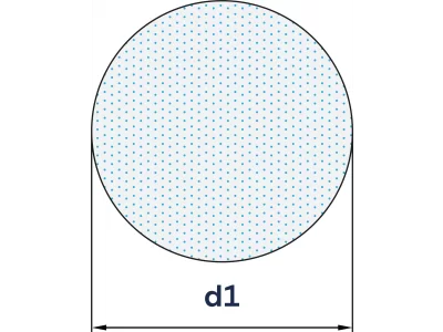 Sznur Silikonowy Gąbczasty