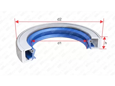 Uszczelnianie wału (simmering) Typu CS NBR