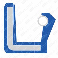 Uszczelnianie wału (simmering) Typu A NBR - średnica wału do 20 mm