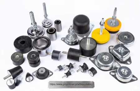 Wibroizolatory – elementy antywibracyjne do maszyn i urządzeń przemysłowych