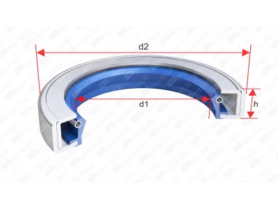 Uszczelnianie wału (simmering) Typu C NBR