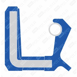 Uszczelnianie wału (simmering) Typu AS VMQ