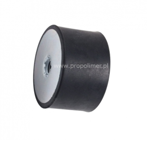 Wibroizolatory Walcowate Typu C- Średnica 19mm