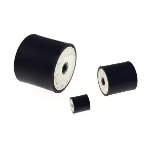 Wibroizolatory Walcowate Typu C- Średnica 6mm