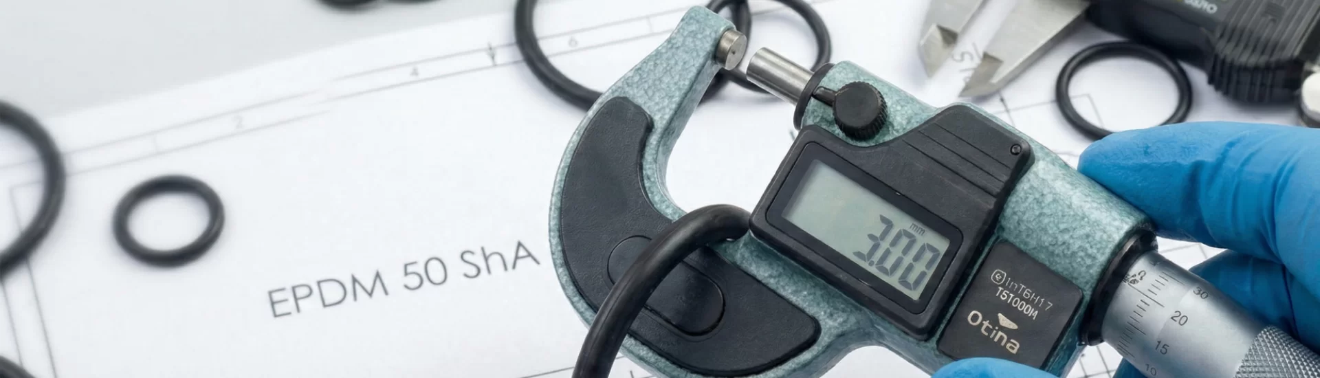 Oringi EPDM 50 ShA Miękkie