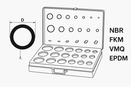 Zestawy O-ringów Propolimer