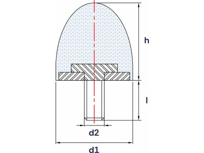 Wibroizolatory Parabliczne Typu PA-D