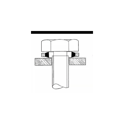 Uszczelnienia do złączy śrubowych US-1 NBR