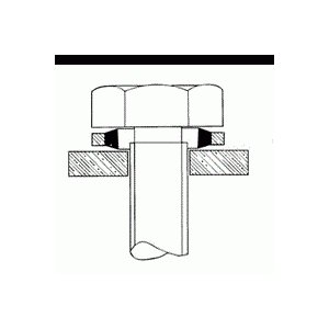 Uszczelnienia do złączy śrubowych US-1 FPM