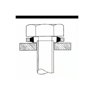 Uszczelnienia do złączy śrubowych US-1 FPM