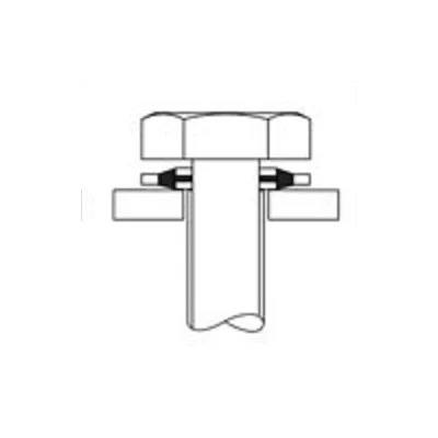 Uszczelnienia do złączy śrubowych US-02 NBR