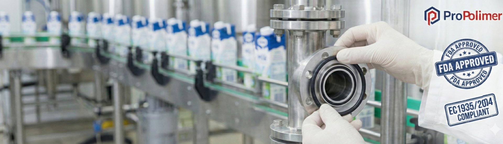 Oringi FKM - Viton FDA 