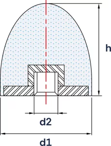 Wibroizolatory Parabliczne Typu PA-E