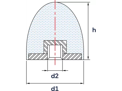 Wibroizolatory Parabliczne Typu PA-E