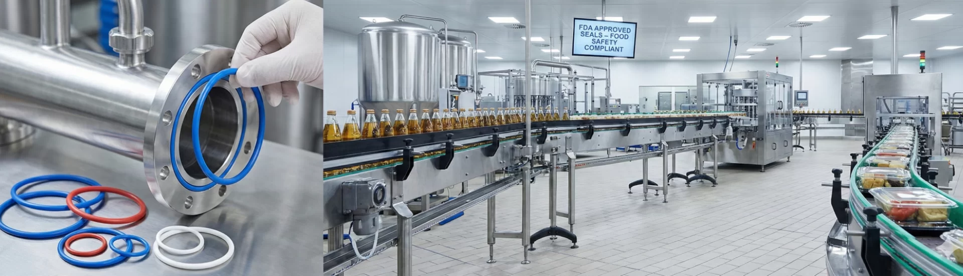 Oringi FDA do kontaktu z żywnością