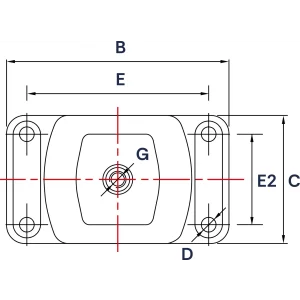 Wibroizolatory Okrętowe Typu MA330190 / 111