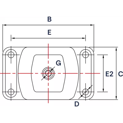Wibroizolatory Okrętowe Typu MA330190/111