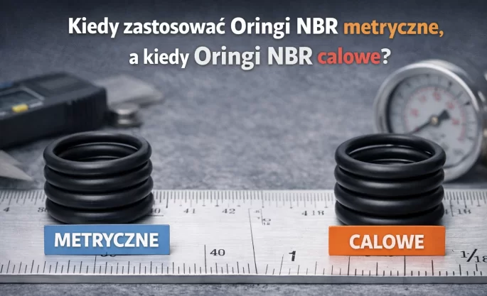 Kiedy zastosować Oringi NBR metryczne, a kiedy Oringi NBR calowe?