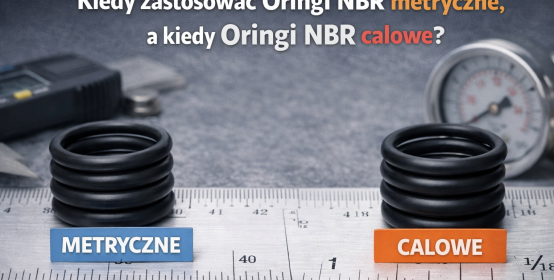 Kiedy zastosować Oringi NBR metryczne, a kiedy Oringi NBR calowe?