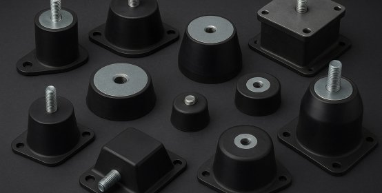 Rodzaje wibroizolatorów: cylindryczne, stożkowe, daszkowe – który wybrać?